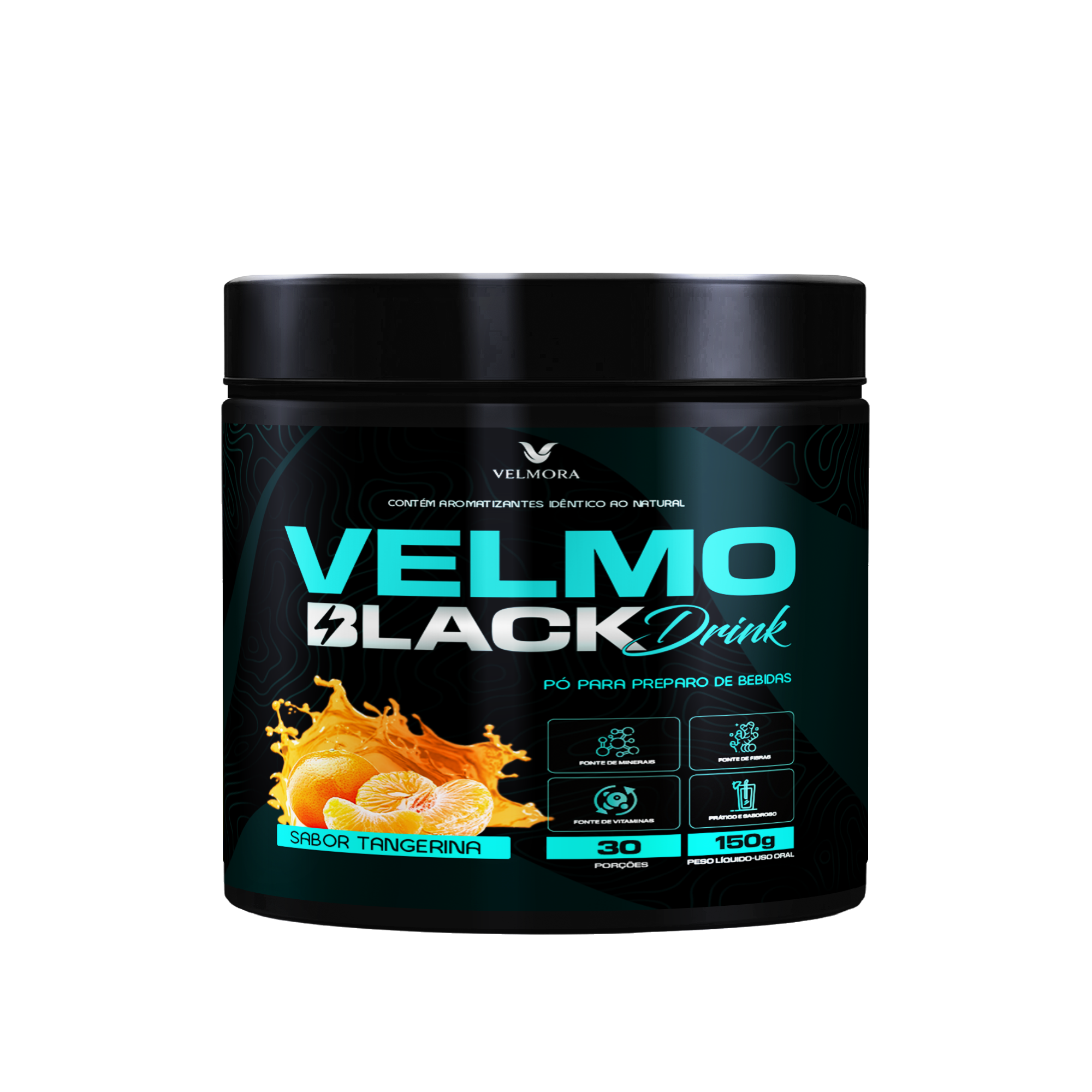 Velmo Black tangerina
